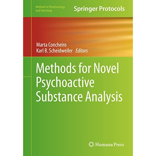 Methods for Novel Psychoactive Substance Analysis [Hardcover]