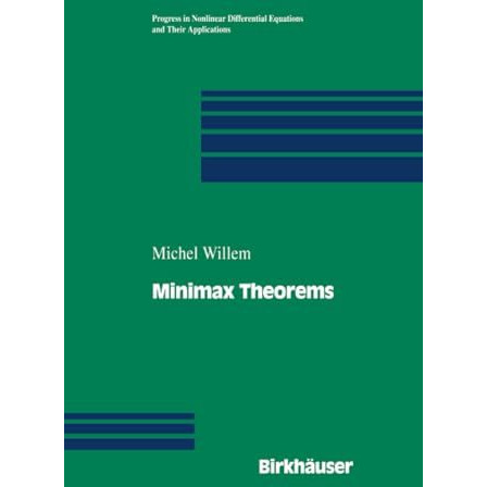 Minimax Theorems [Paperback]