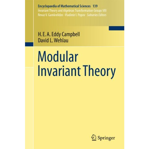 Modular Invariant Theory [Paperback]