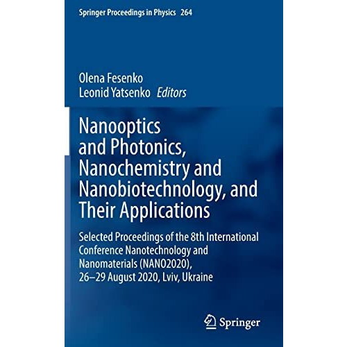 Nanooptics and Photonics, Nanochemistry and Nanobiotechnology, and Their Applica [Hardcover]