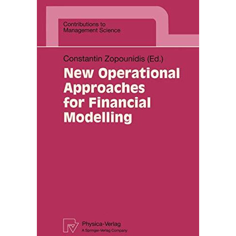 New Operational Approaches for Financial Modelling [Paperback]