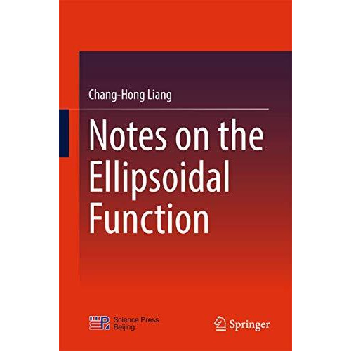 Notes on the Ellipsoidal Function [Hardcover]