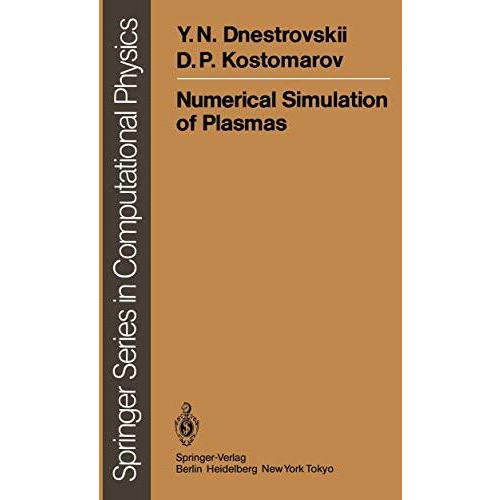 Numerical Simulation of Plasmas [Paperback]