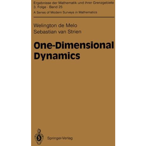 One-Dimensional Dynamics [Paperback]