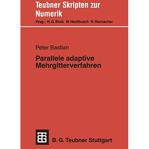 Parallele adaptive Mehrgitterverfahren [Paperback]