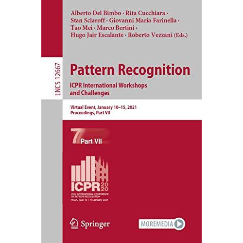 Pattern Recognition. ICPR International Workshops and Challenges: Virtual Event, [Paperback]