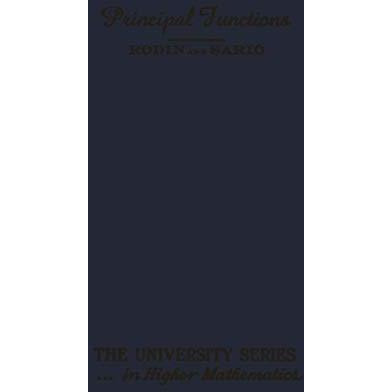 Principal Functions [Paperback]