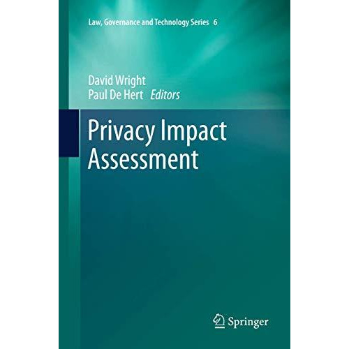 Privacy Impact Assessment [Hardcover]