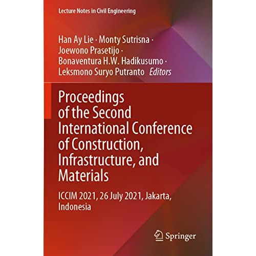 Proceedings of the Second International Conference of Construction, Infrastructu [Paperback]