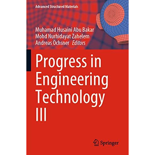 Progress in Engineering Technology III [Paperback]