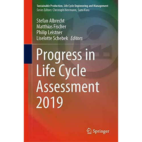 Progress in Life Cycle Assessment 2019 [Hardcover]