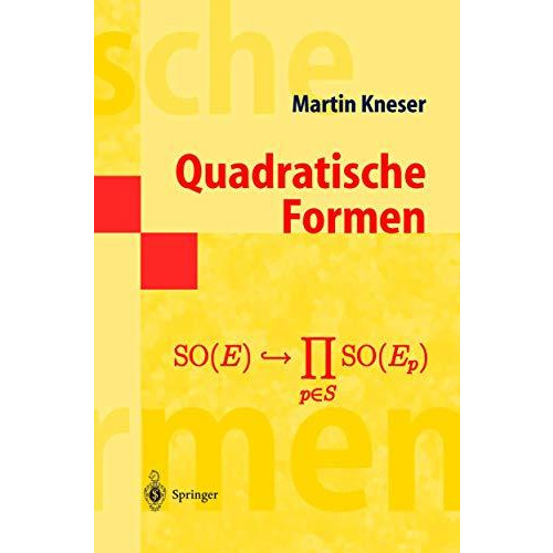 Quadratische Formen [Paperback]