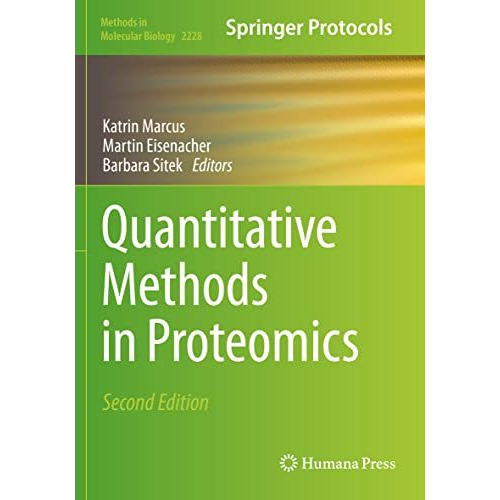 Quantitative Methods in Proteomics [Paperback]