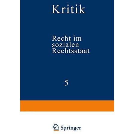 Recht im sozialen Rechtsstaat [Paperback]