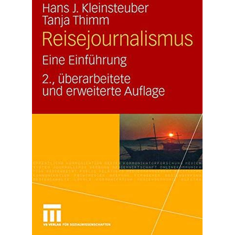 Reisejournalismus: Eine Einf?hrung [Paperback]