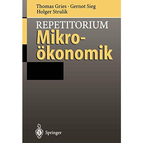 Repetitorium Mikro?konomik [Paperback]