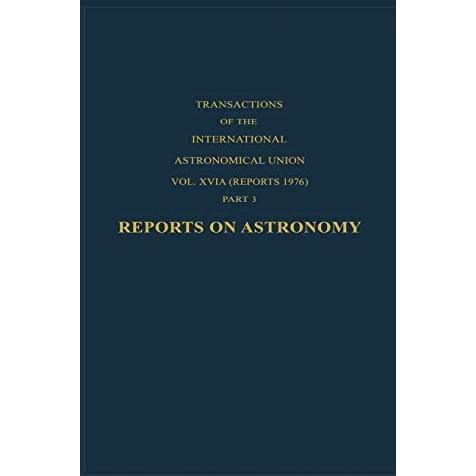 Reports on Astronomy [Hardcover]