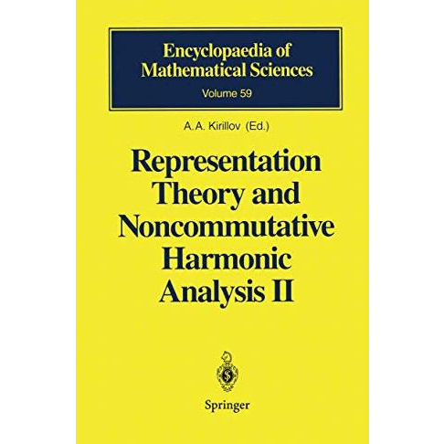 Representation Theory and Noncommutative Harmonic Analysis II: Homogeneous Space [Paperback]