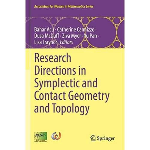 Research Directions in Symplectic and Contact Geometry and Topology [Paperback]