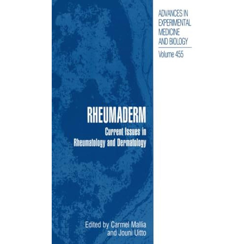 Rheumaderm: Current Issues in Rheumatology and Dermatology [Paperback]