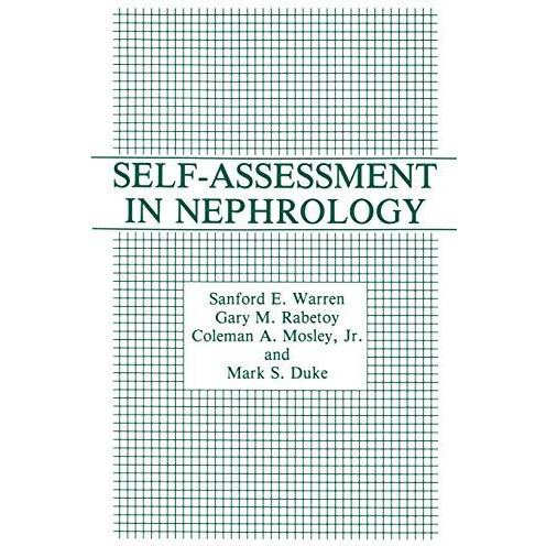 Self-Assessment in Nephrology [Hardcover]