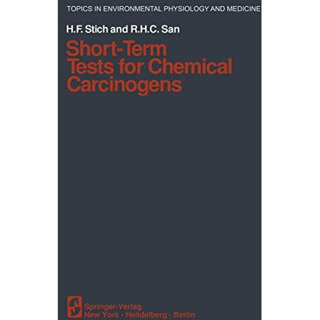 Short-Term Tests for Chemical Carcinogens [Paperback]