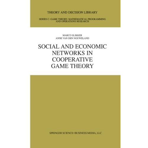 Social and Economic Networks in Cooperative Game Theory [Paperback]