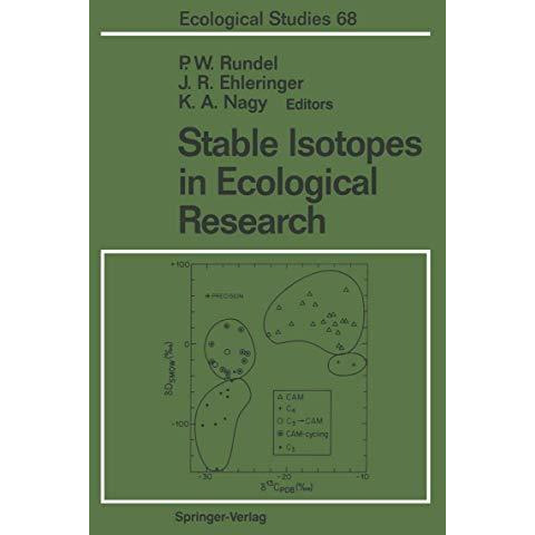 Stable Isotopes in Ecological Research [Paperback]