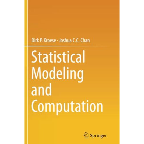 Statistical Modeling and Computation [Paperback]