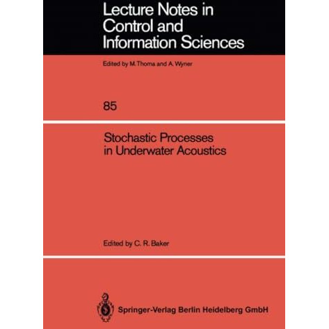 Stochastic Processes in Underwater Acoustics [Paperback]