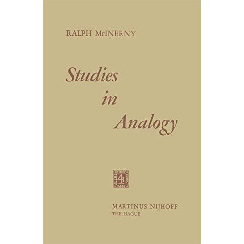 Studies in Analogy [Paperback]