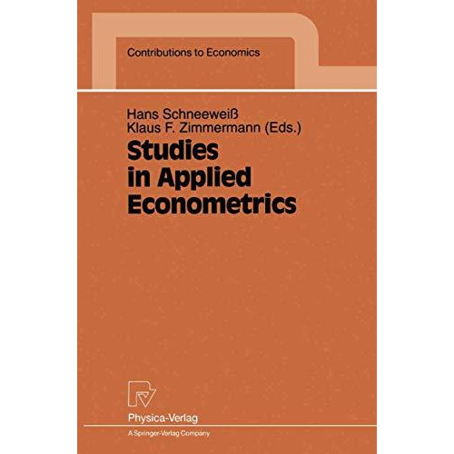 Studies in Applied Econometrics [Paperback]