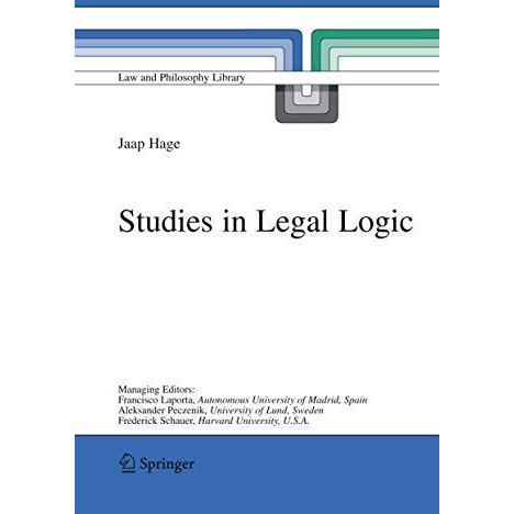 Studies in Legal Logic [Paperback]