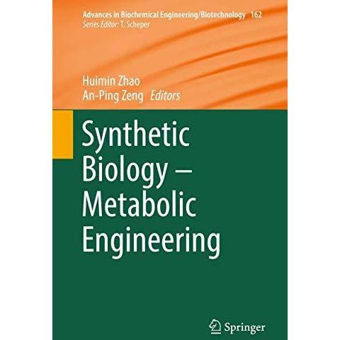 Synthetic Biology  Metabolic Engineering [Hardcover]