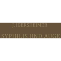 Syphilis und Auge [Paperback]