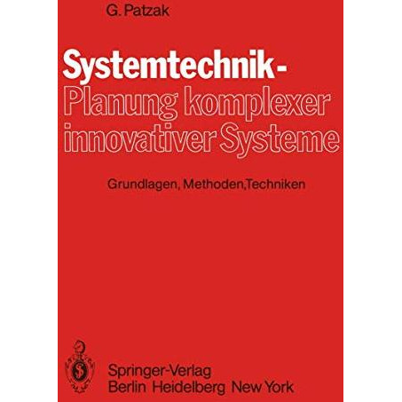 Systemtechnik  Planung komplexer innovativer Systeme: Grundlagen, Methoden, Tec [Paperback]