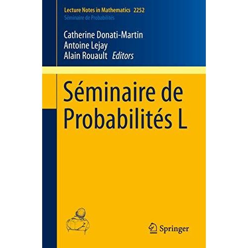 S?minaire de Probabilit?s L [Paperback]