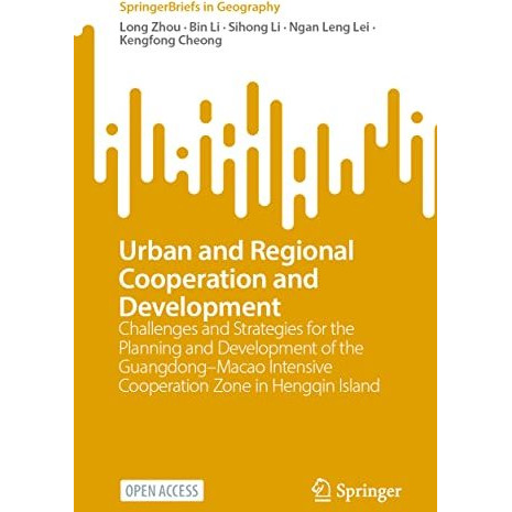 Urban and Regional Cooperation and Development: Challenges and Strategies for th [Paperback]