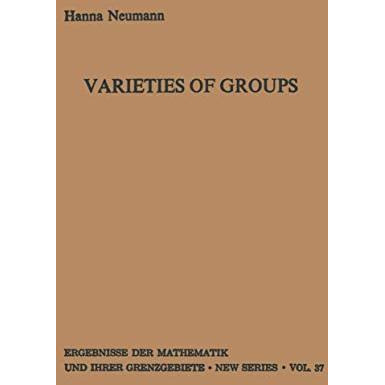 Varieties of Groups [Paperback]