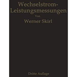 Wechselstrom-Leistungsmessungen [Paperback]