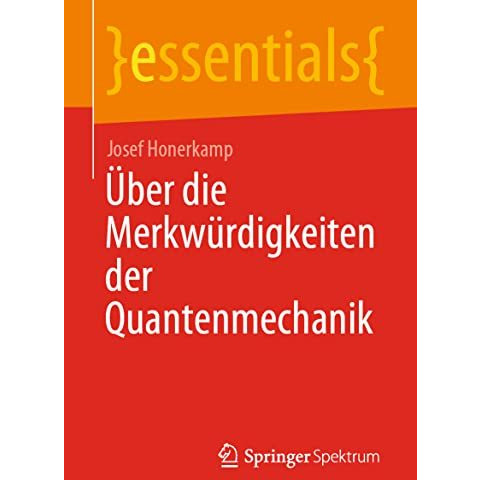 ?ber die Merkw?rdigkeiten der Quantenmechanik [Paperback]