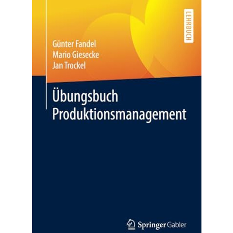 ?bungsbuch Produktionsmanagement [Paperback]