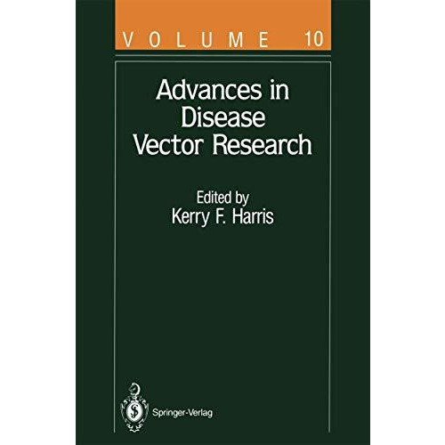 Advances in Disease Vector Research [Paperback]