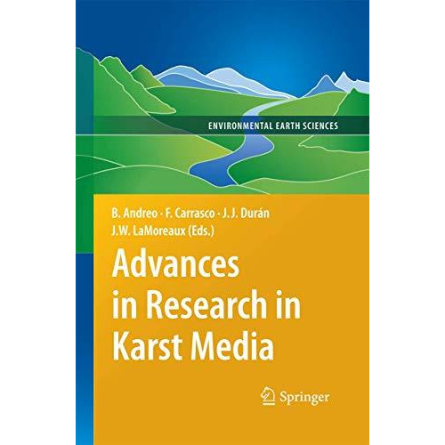 Advances in Research in Karst Media [Paperback]