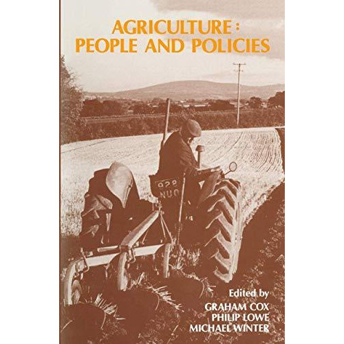 Agriculture: People and Policies [Paperback]