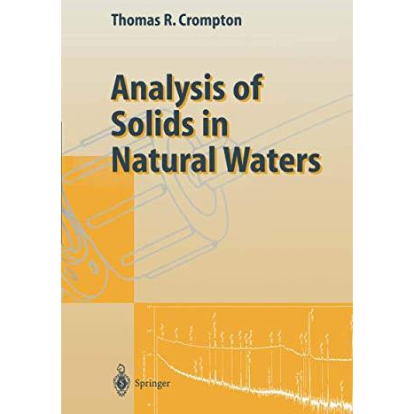 Analysis of Solids in Natural Waters [Paperback]