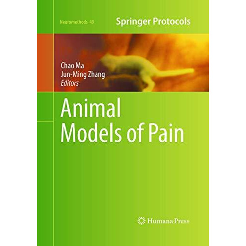 Animal Models of Pain [Paperback]