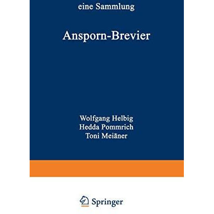 Ansporn-Brevier [Paperback]