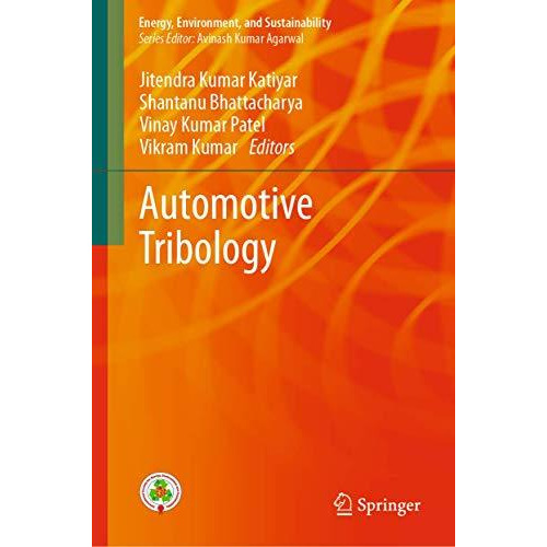 Automotive Tribology [Hardcover]