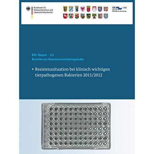 Berichte zur Resistenzmonitoringstudie 2011/2012: Resistenzsituation bei klinisc [Paperback]